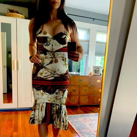 Roberto Cavalli ドレス サイズ42 Roberto Cavalli | Dresses | Vintage Roberto Cavalli Size 42